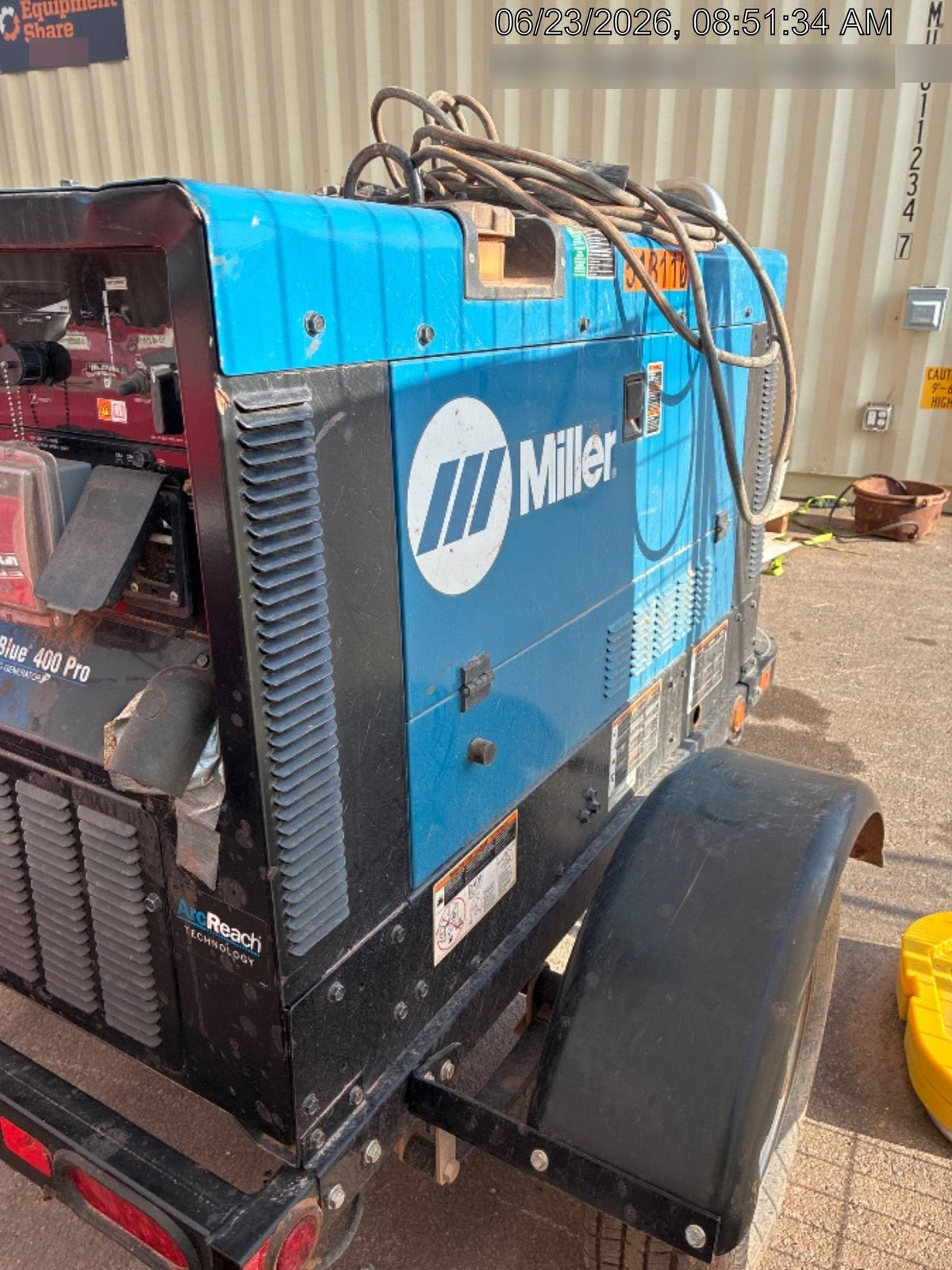 2025 MILLER ELECTRIC BIG BLUE 400