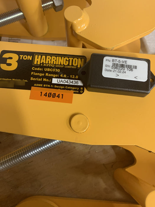 2021 HARRINGTON UBC030