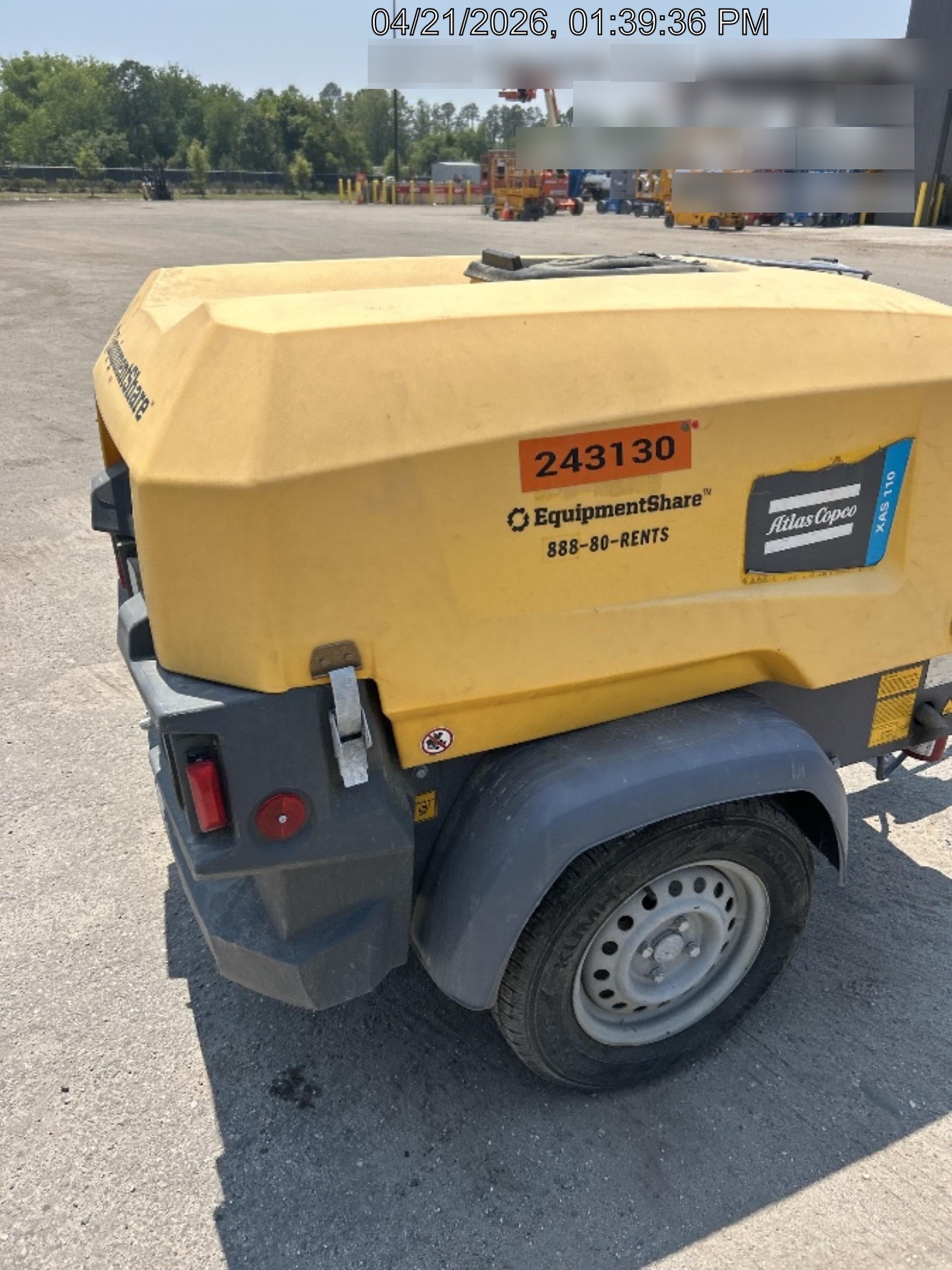 2022 ATLAS COPCO XAS 110