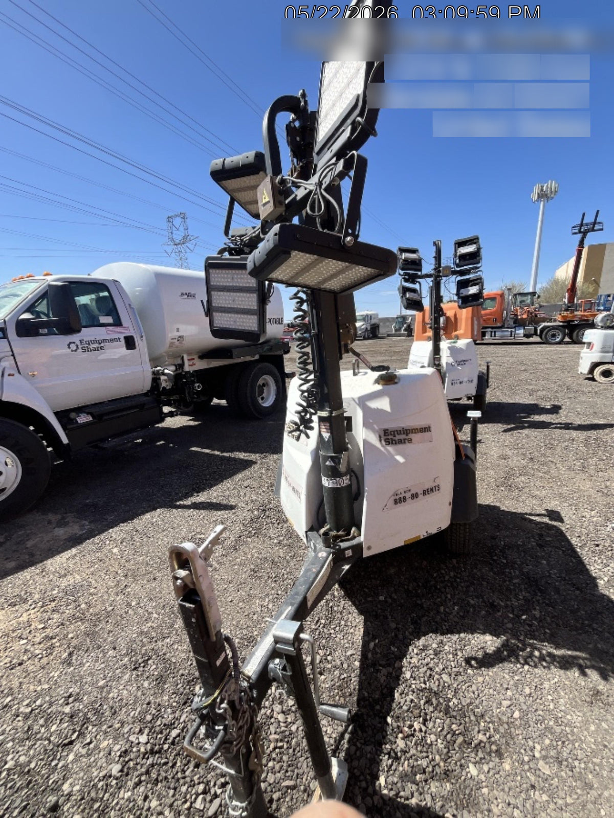 2023 Generac MLT2 Diesel, Flex Switch 120V Input, Powerzone Controller, (4) 320W LED Lights, 4kW Generator, 39.9 Gal Fuel Tank, 2" Ball, T3