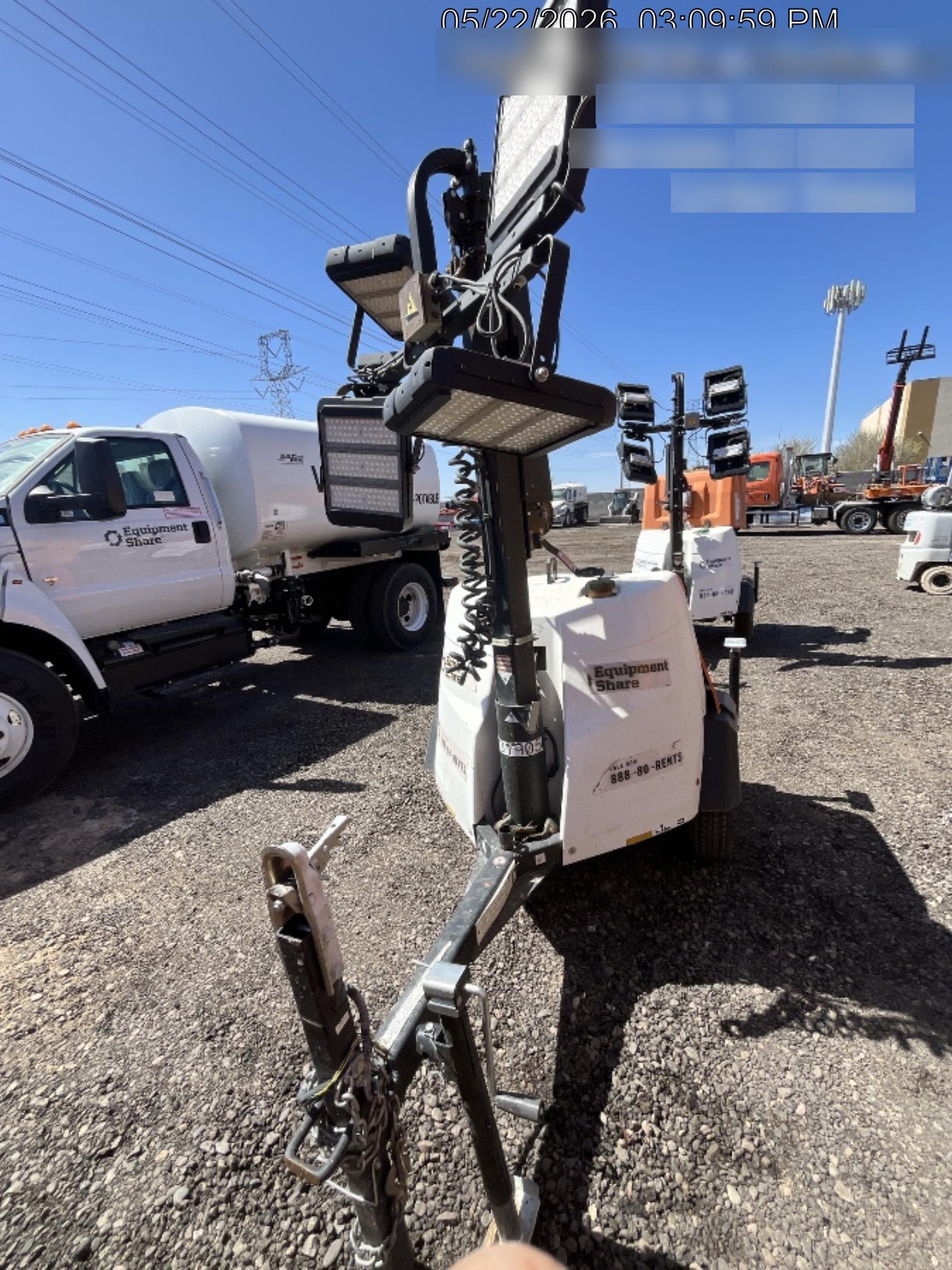 2023 Generac MLT2 Diesel, Flex Switch 120V Input, Powerzone Controller, (4) 320W LED Lights, 4kW Generator, 39.9 Gal Fuel Tank, 2" Ball, T3