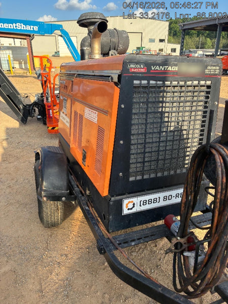 2021 Lincoln Electric Vantage 549X Ready Pak 3, ORANGE (includes trailer, cable rack, fender light kit)