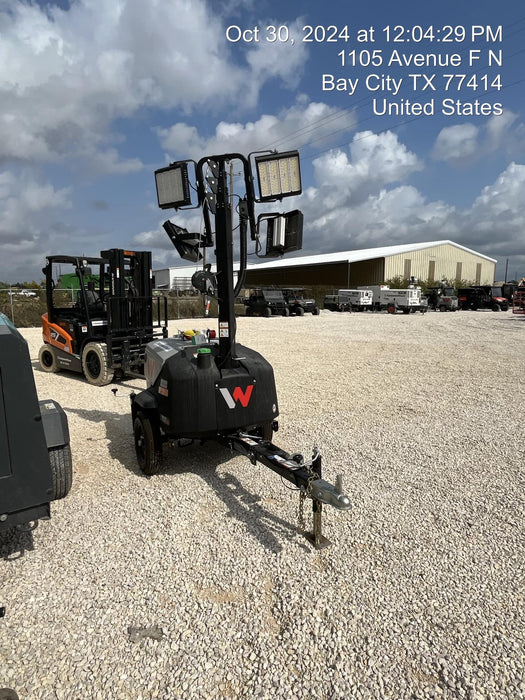 2024 Wacker Neuson LTT4 Diesel, Kohler KDW702, Deep Sea Controller, Auto Start, LED 320W, Bypass Outlet, T3