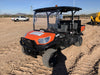 2022 Kubota RTV-X1140W-H Plastic Canopy, Windshield Acrylic Clear, LED Strobe Light, Wire Harness Kit, Back up Alarm
