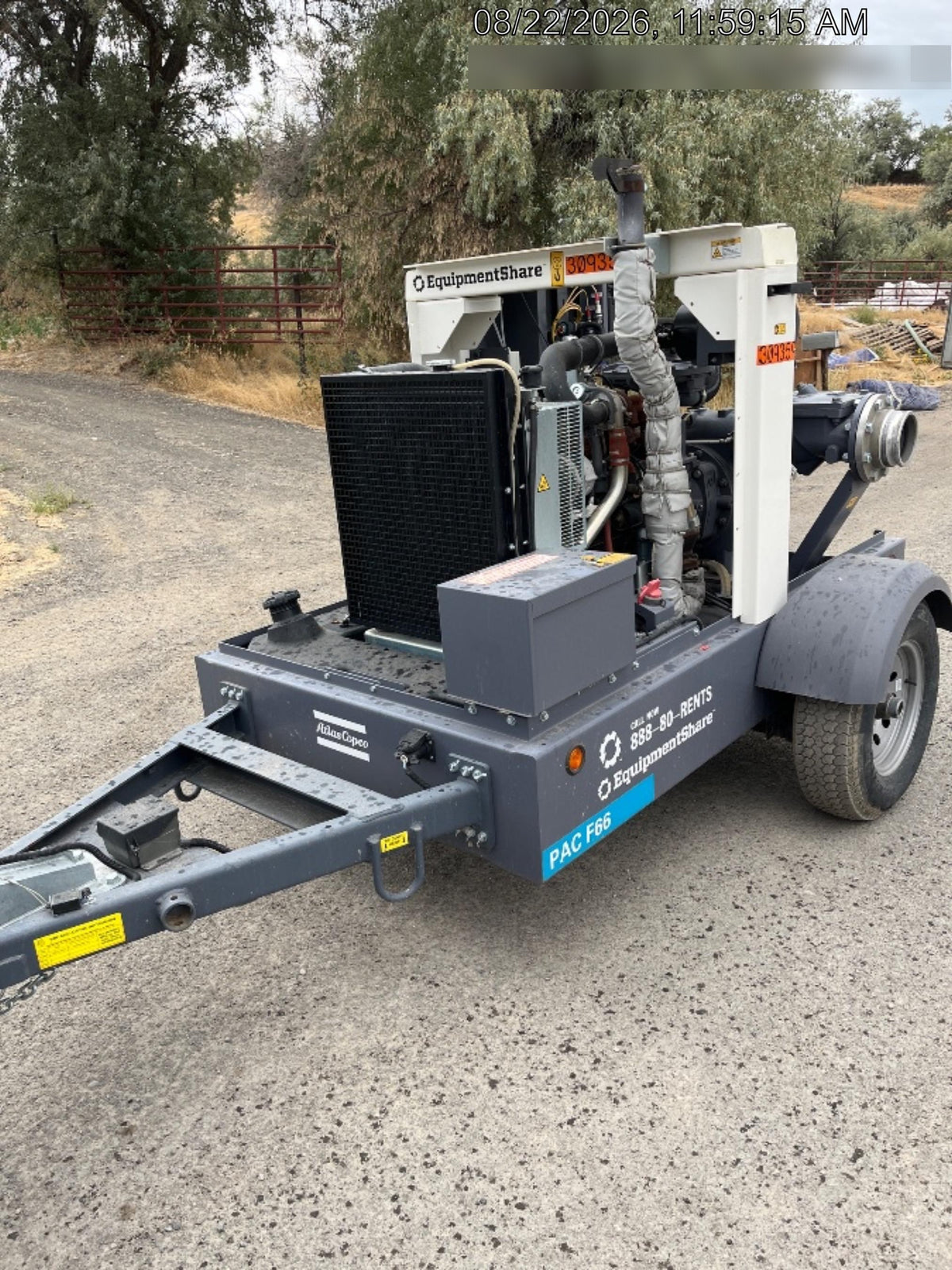 2023 ATLAS COPCO PAC F66 KD