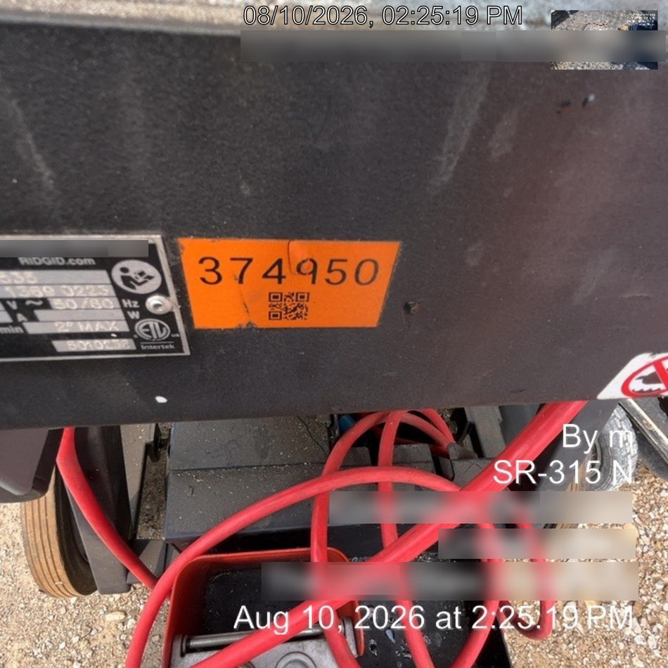 2023 RIDGID 535