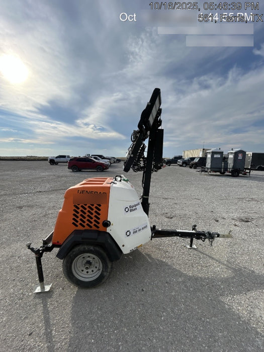 2024 Generac MLT2 Diesel, Flex Switch 120V Input, Powerzone Controller, 
(4) 320W LED Lights, 4kW Generator, 39.9 Gal Fuel Tank, 2" Ball, T3