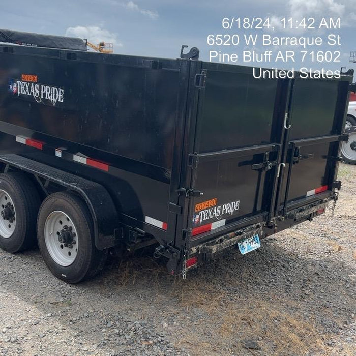 2024 TEXAS PRIDE TRAILERS DT714416KBP