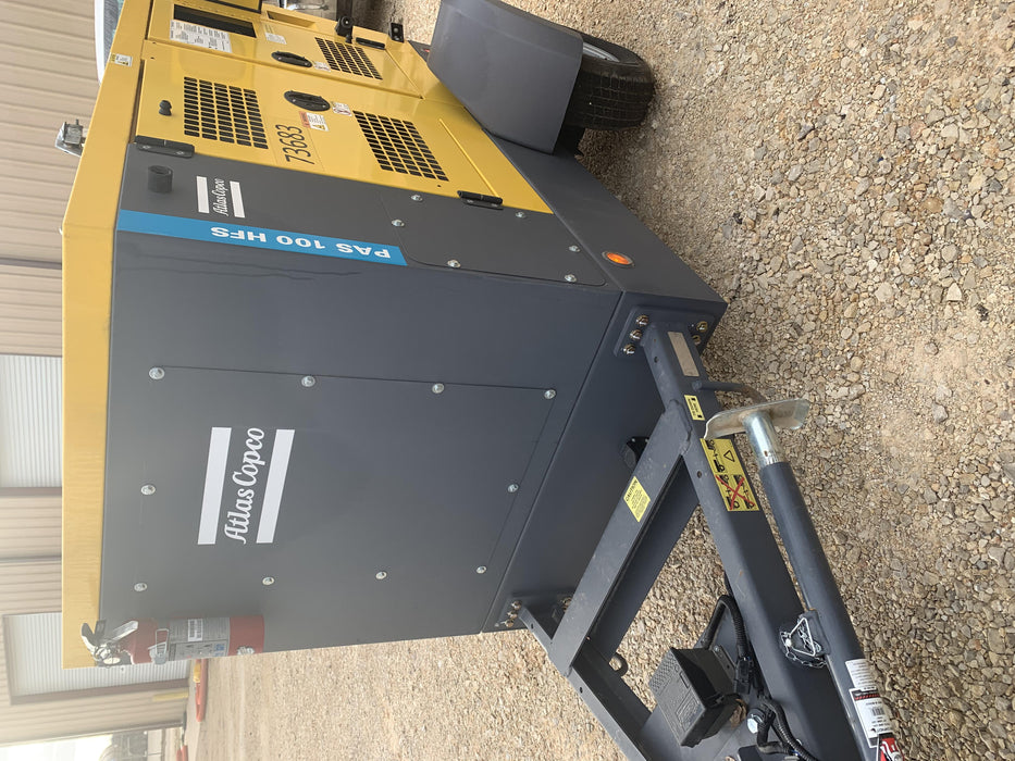 2020 ATLAS COPCO PAS 100 HF CS Enclosed