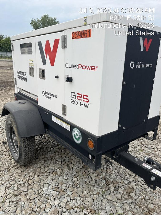 2022 WACKER NEUSON G25