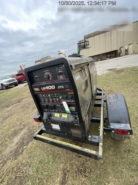 2024 Lincoln Electric LE400 Kubota V1505, Trlr, Cable Rack, Light Kit, ES Decals, T3