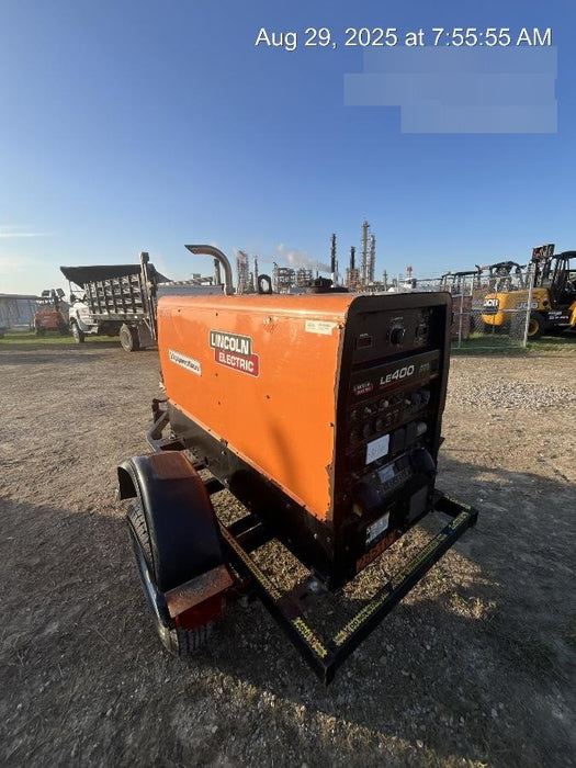 2022 Lincoln Electric LE400 Kubota V1505, Trlr, Cable Rack, Light Kit, ES Decals, T3