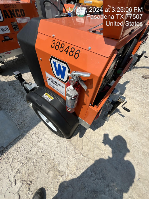 2024 Wanco WLTT-4MM4K Diesel, Deep Sea Controller, Shore Power Plug, Auto Start, (4) 350W LED Floodlights, 4kW Generator, 60 Gal Fuel Tank, 2" Ball, T3