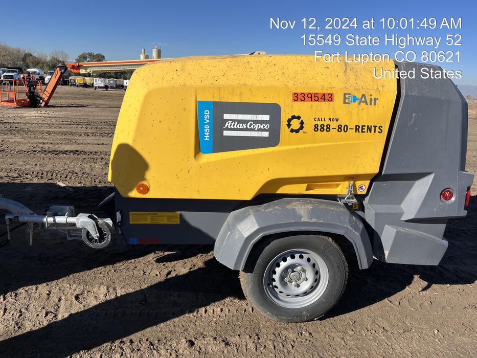 2023 ATLAS COPCO E-AIR H450