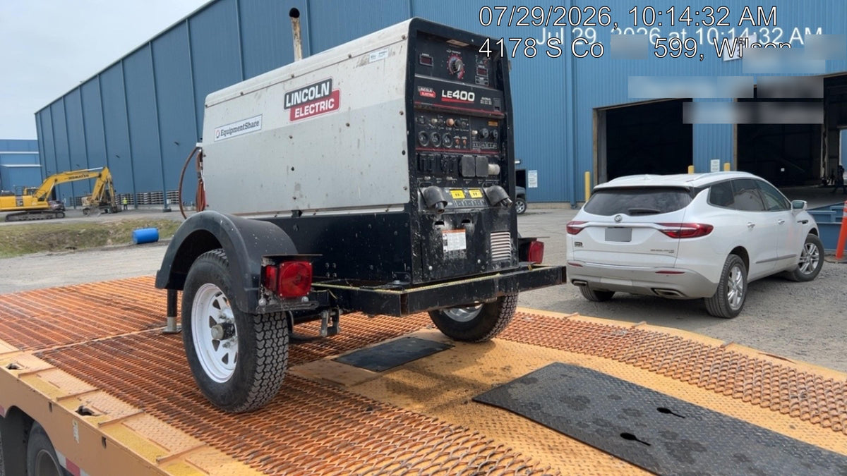 2024 Lincoln Electric LE400 Kubota V1505, Trlr, Cable Rack, Light Kit, ES Decals, T3