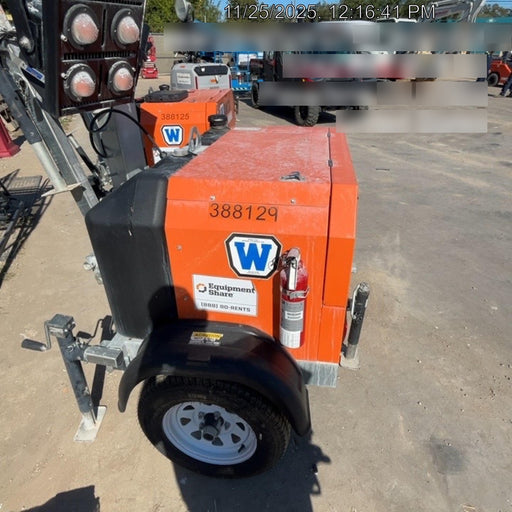 2024 Wanco WLTT-4MM4K Diesel, Deep Sea Controller, Shore Power Plug, Auto Start, (4) 350W LED Floodlights, 4kW Generator, 60 Gal Fuel Tank, 2" Ball, T3