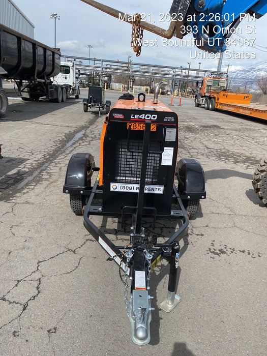 2022 Lincoln Electric LE400 Kubota V1505, Trlr, Cable Rack, Light Kit, ES Decals, T3