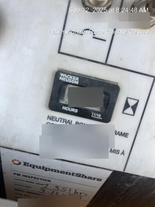 2019 Wacker Neuson LTV6K-LED Standard LED Towable Light Tower w/None