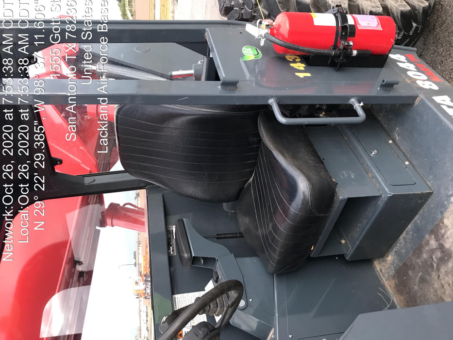 2019 Manitou MTA8044 MTA 8044 - 74 HP T4, Canopy, Worklights/Strobe, Beacon, 66" Carriage, 48" Forks, Solid Tires, Lift Hook, Aux Hydraulics