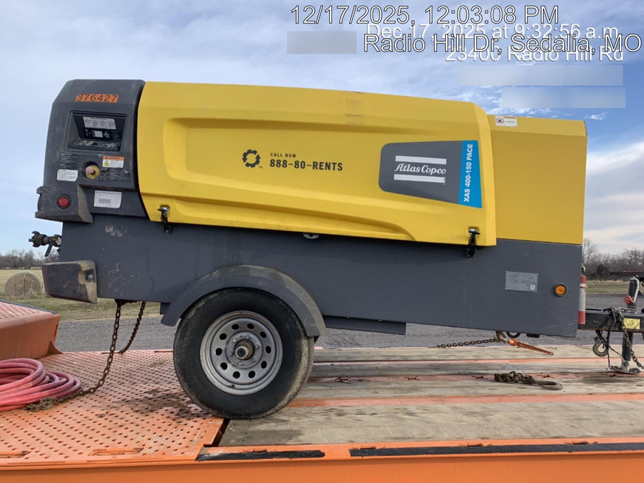 2023 ATLAS COPCO XAS 400-150 PACE