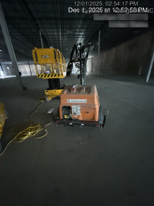 2023 Generac MLT2 Diesel, Flex Switch 120V Input, Powerzone Controller, 
(4) 320W LED Lights, 4kW Generator, 39.9 Gal Fuel Tank, 2" Ball, T3