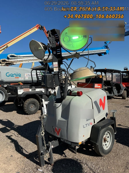 2019 Wacker Neuson LTV6K-MH Power mast, 1100W MH