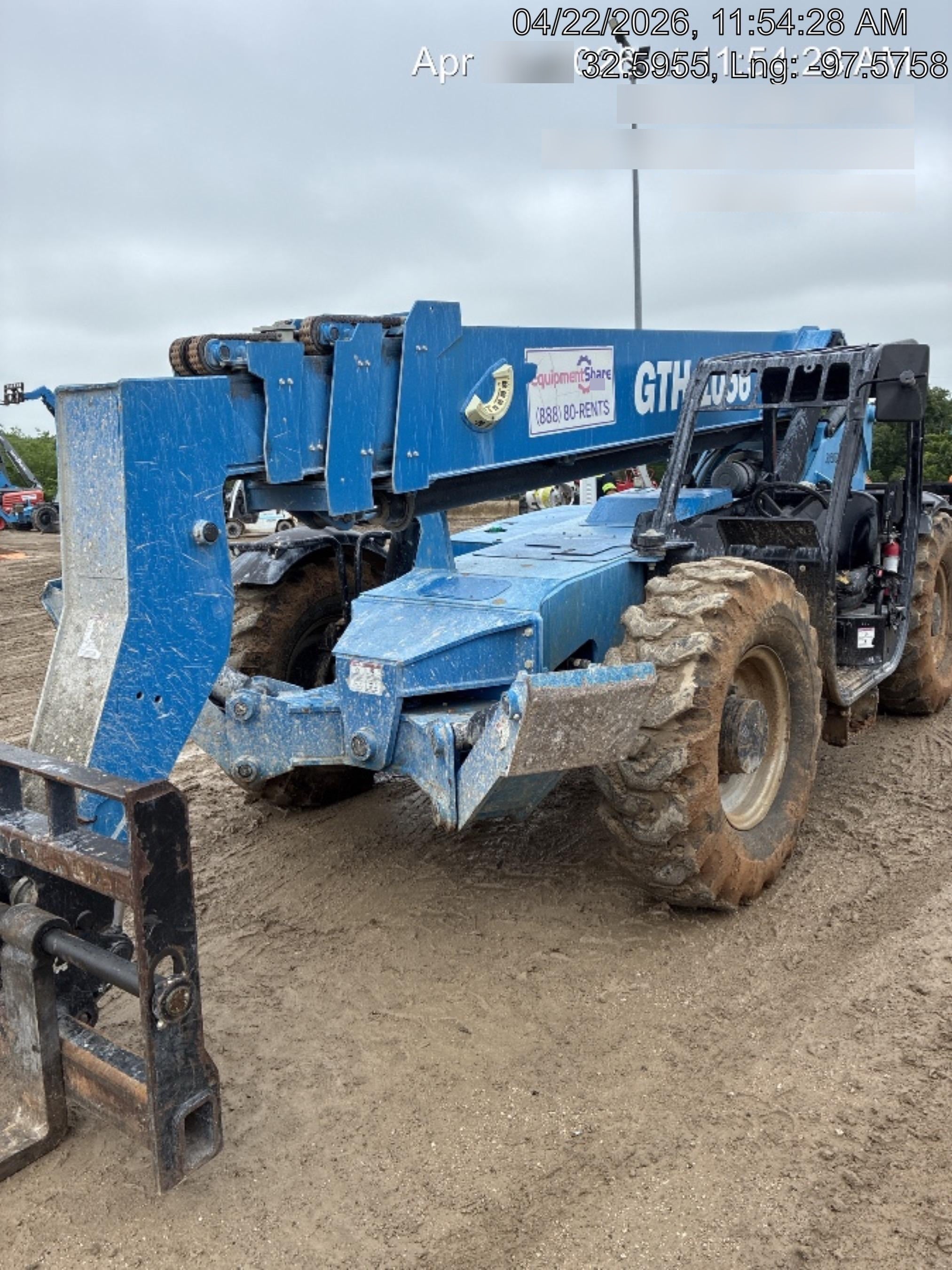 2017 Genie GTH-1056 Genie GTH1056 Telehandler