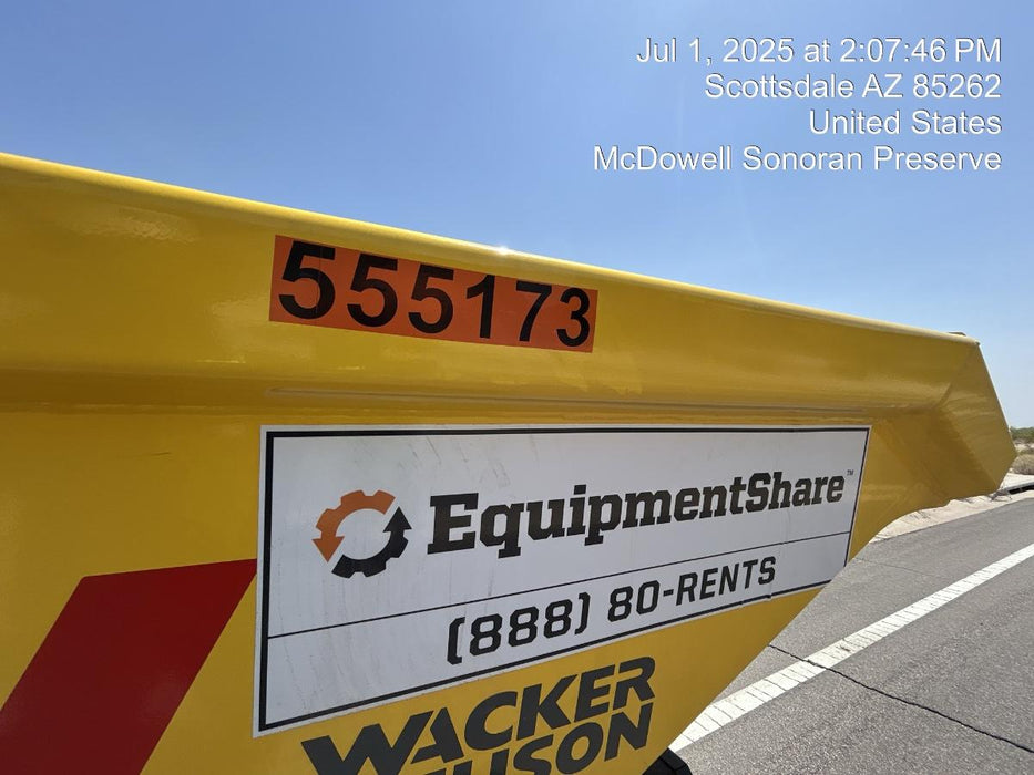 2025 WACKER NEUSON DV603 Canopy Turf Tires