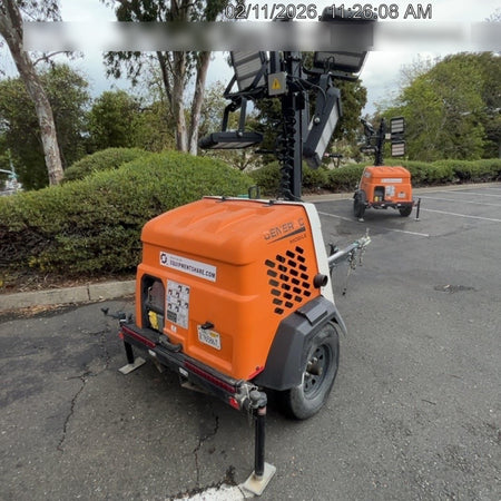 2023 Generac MLT2 Diesel, Flex Switch 120V Input, Powerzone Controller, 
(4) 320W LED Lights, 4kW Generator, 39.9 Gal Fuel Tank, 2" Ball, T3