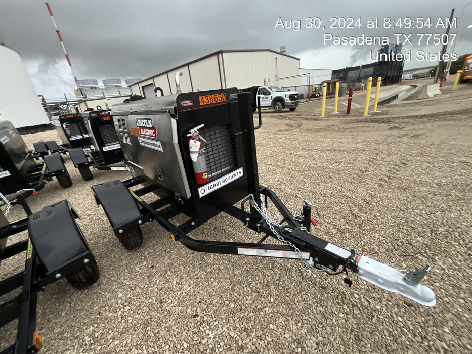 2024 Lincoln Electric LE400 Kubota V1505, Trlr, Cable Rack, Light Kit, ES Decals, T3