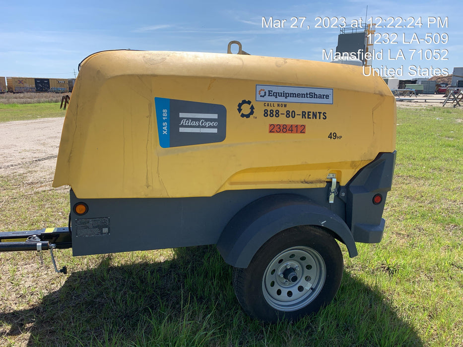 2022 ATLAS COPCO XAS188 CWK