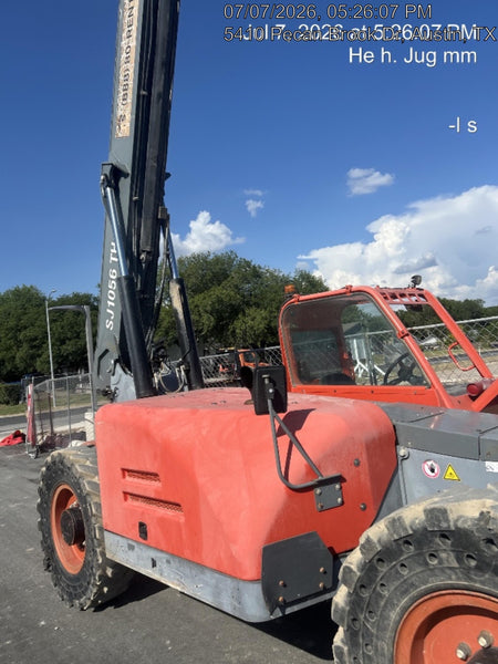 2018 Skyjack SJ1056 TH Skyjack 1056 TH Telehandler w/Open ROPS, Work Lights/Beacon, Solid Tires, 60" Carriage and Forks