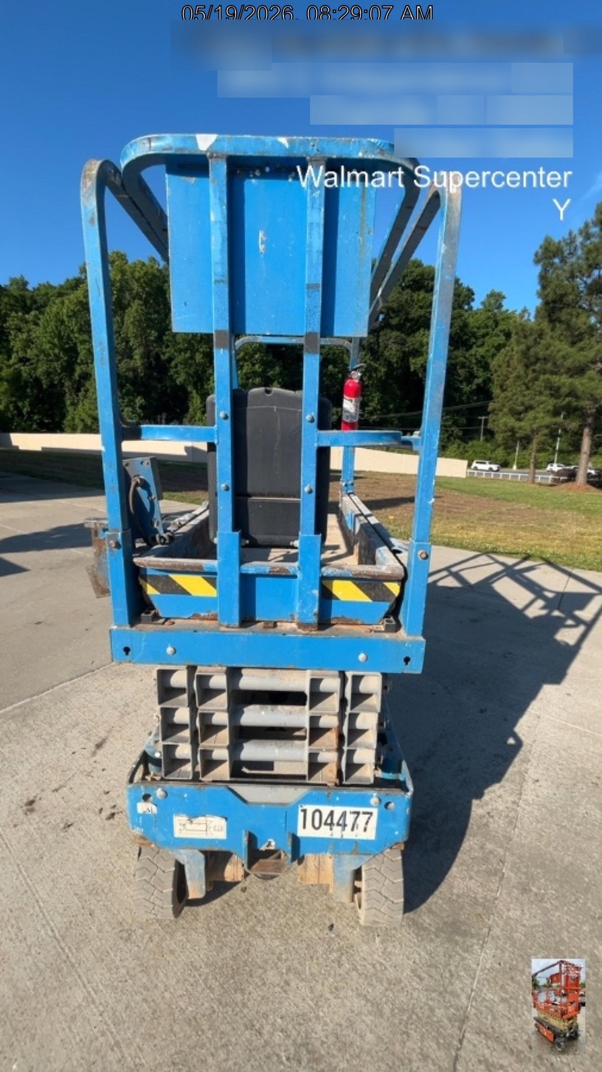2020 Genie GS-1930 Fixed rails with chain entry gate - Pre A92.20