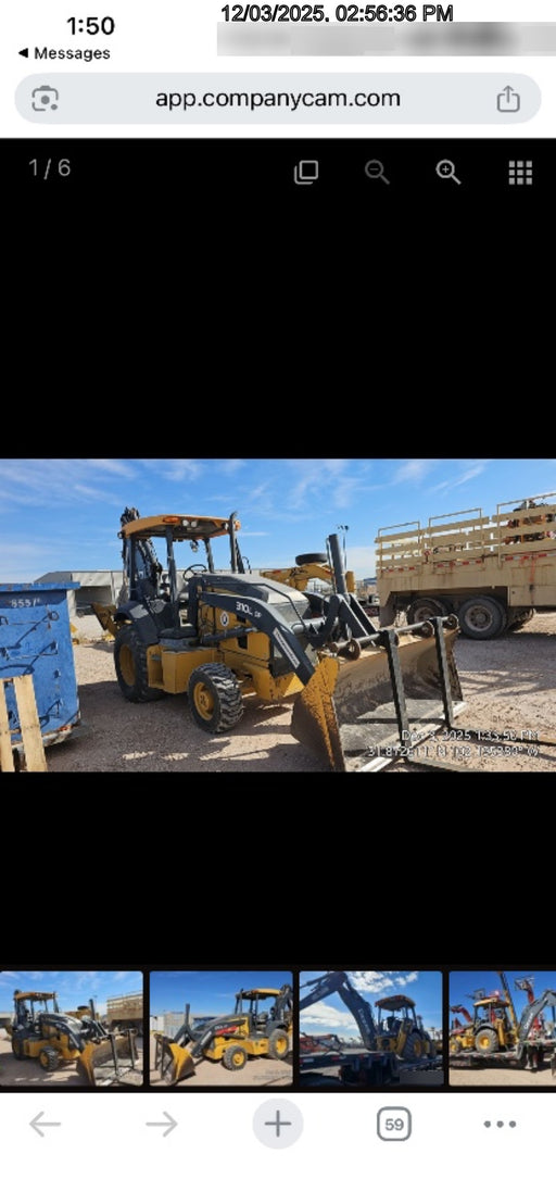 2020 JOHN DEERE 310LEP