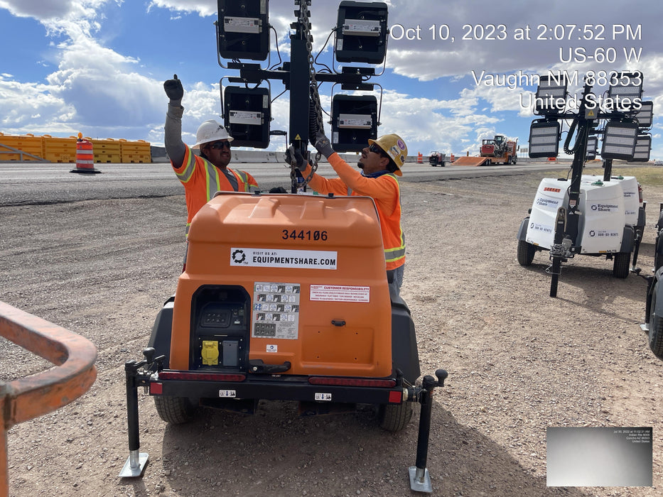 2023 Generac MLT2 Diesel, Flex Switch 120V Input, Powerzone Controller, (4) 320W LED Lights, 4kW Generator, 39.9 Gal Fuel Tank, 2" Ball, T3