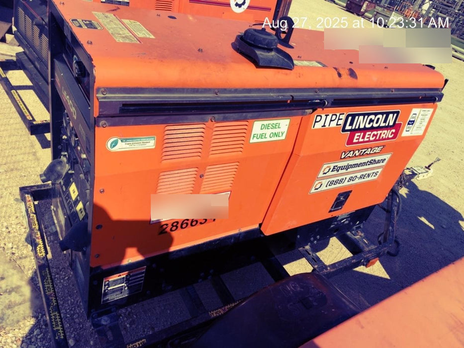 2022 Lincoln Electric LE400 Kubota V1505, Trlr, Cable Rack, Light Kit, ES Decals, T3