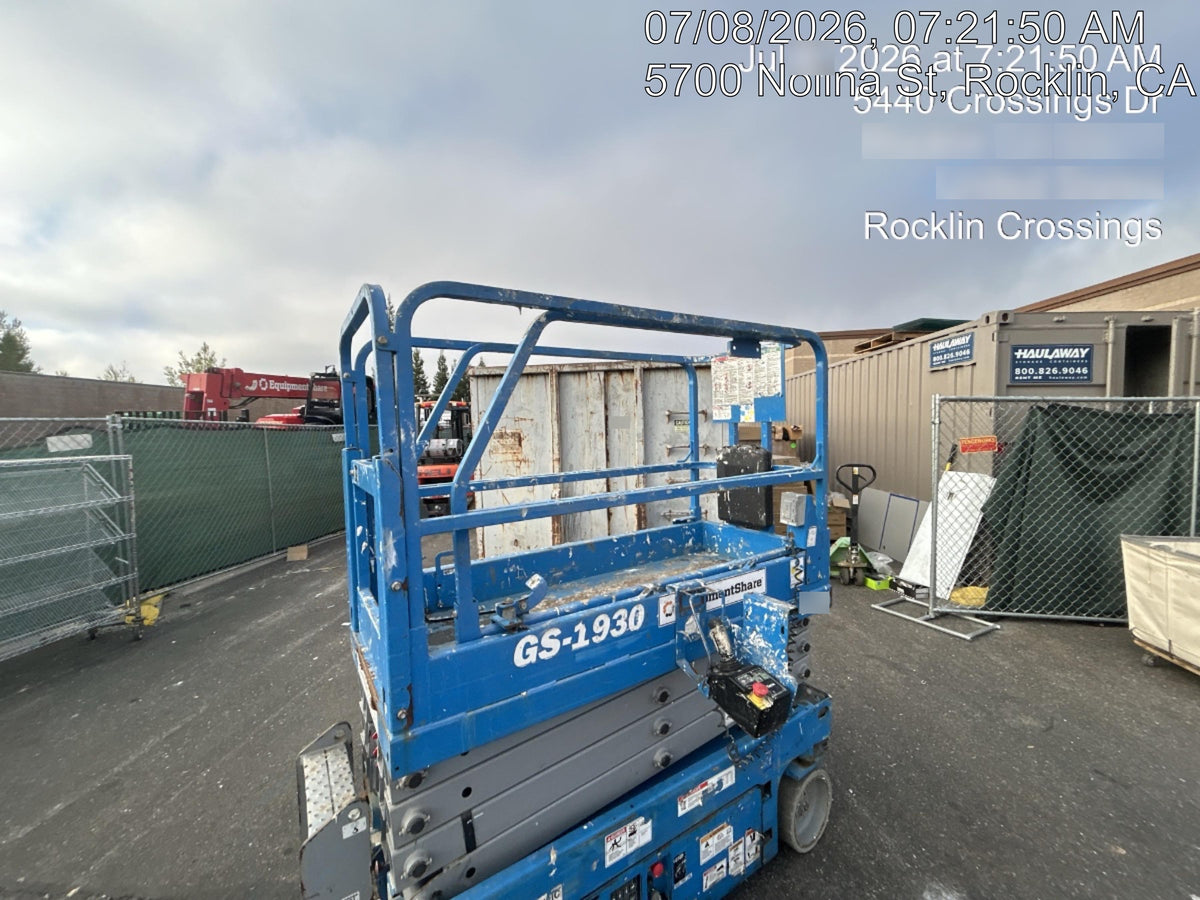 2019 Genie GS-1930 Half Height Swing Gate, 800W Inverter