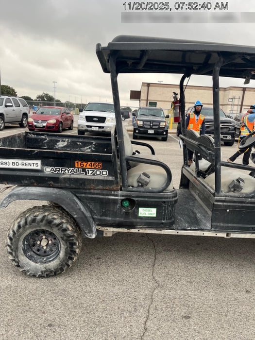 2021 Club Car CA1700D Canopy, Diesel, 4 Passenger
