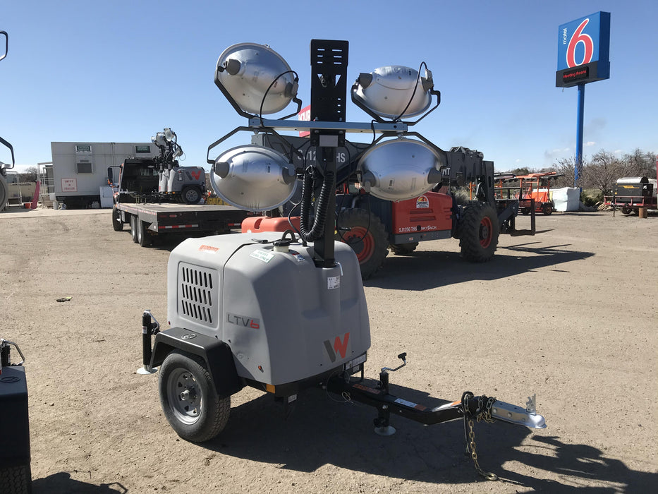 2019 Wacker Neuson LTV6L-MH Mobile Light Tower w/Fuel Level Sensor Installed