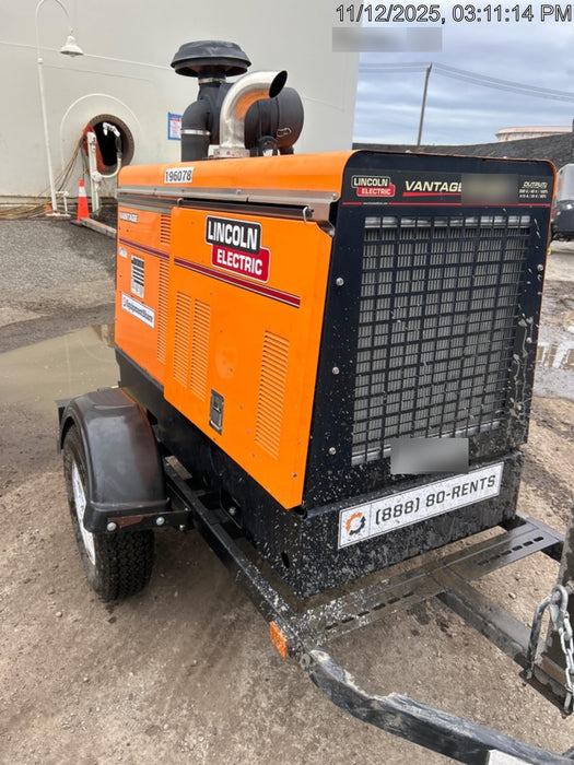2021 Lincoln Electric Vantage 549X Ready Pak 3, ORANGE (includes trailer, cable rack, fender light kit)