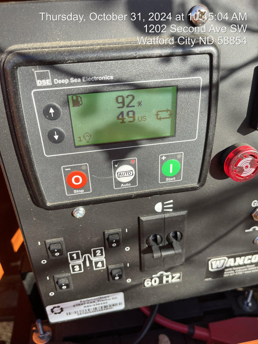 2024 Wanco WLTT-4MM4K Diesel, Deep Sea Controller, Shore Power Plug, Auto Start, (4) 350W LED Floodlights, 4kW Generator, 60 Gal Fuel Tank, 2" Ball, T3