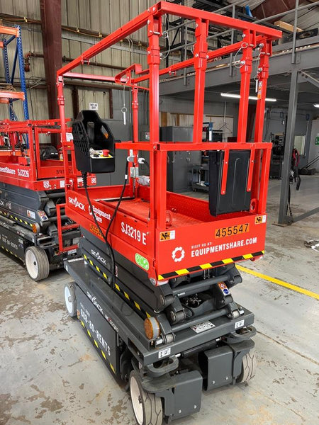 2024 Skyjack SJ3219 Electric Drive, Sld NM Tires, DBcns, RFRails, Power to Platform, T3 + Access Control