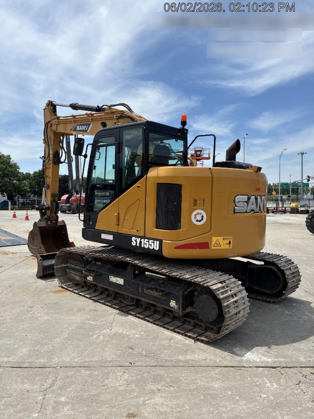 2021 SANY SY155U