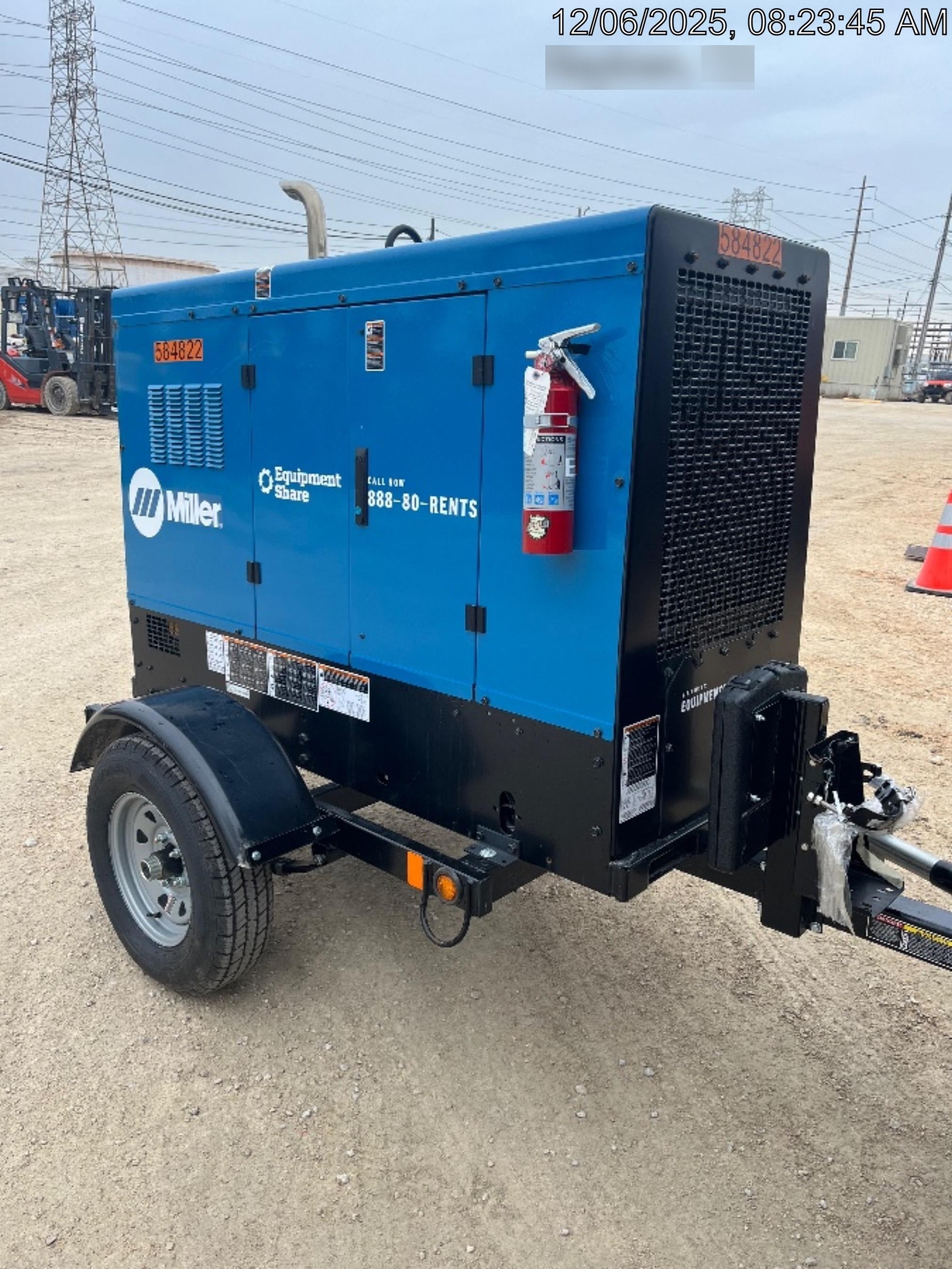 2025 MILLER ELECTRIC BIG BLUE 500