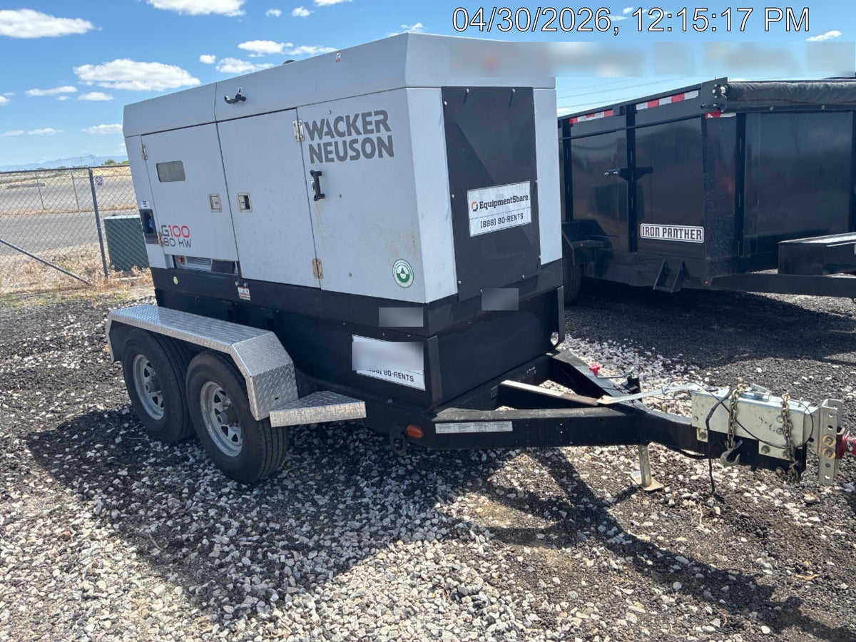 2020 WACKER NEUSON G100
