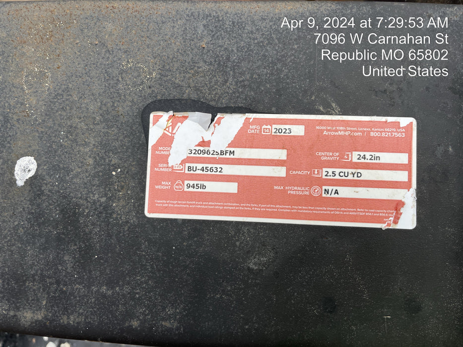 2023 ARROW MATERIAL HANDLING 3209625BFM