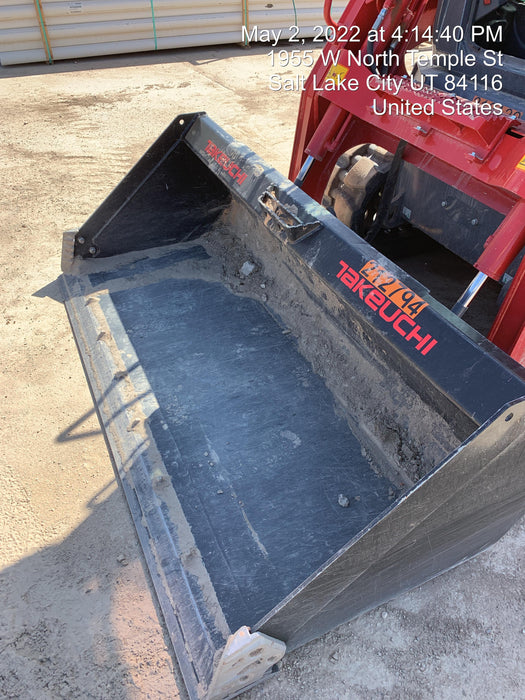 2022 Takeuchi TL8R2-CR 74hp Kubota Diesel, Cab/Heat/Air, Rubber Tracks, Hydraulic QC