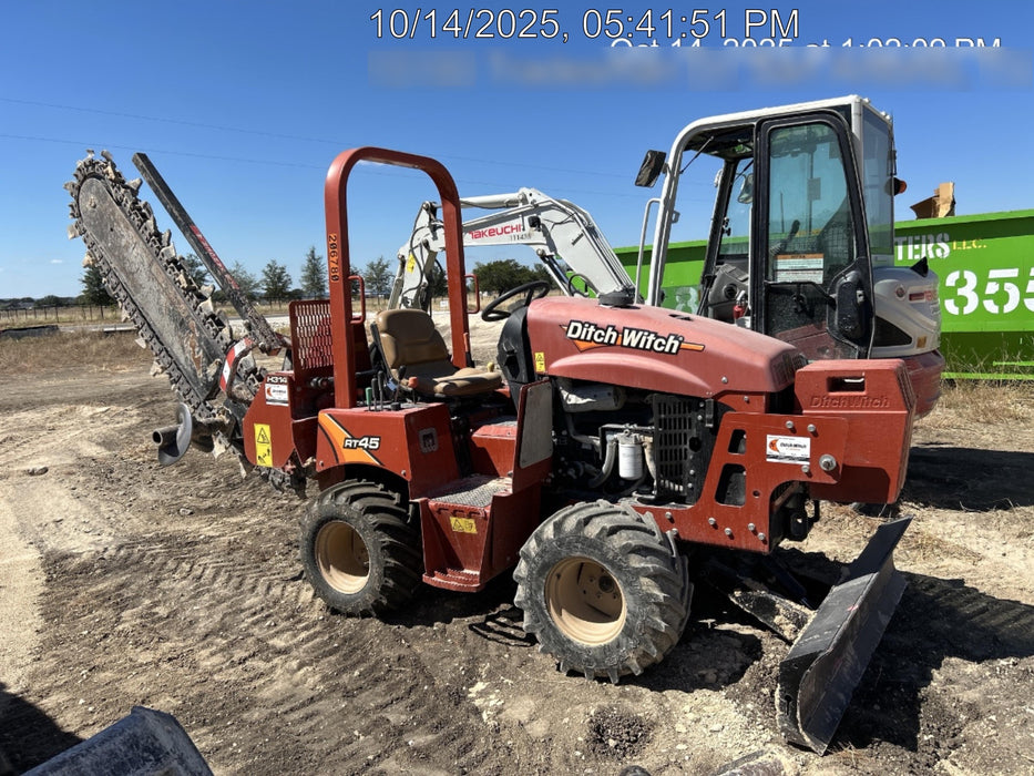 2022 DITCH WITCH RT45A