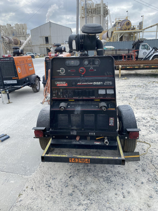 2021 Lincoln Electric Air Vantage 566 Air Vantage 566X Ready Pak 3 (includes trailer, cable rack, fender light kit); no telematics