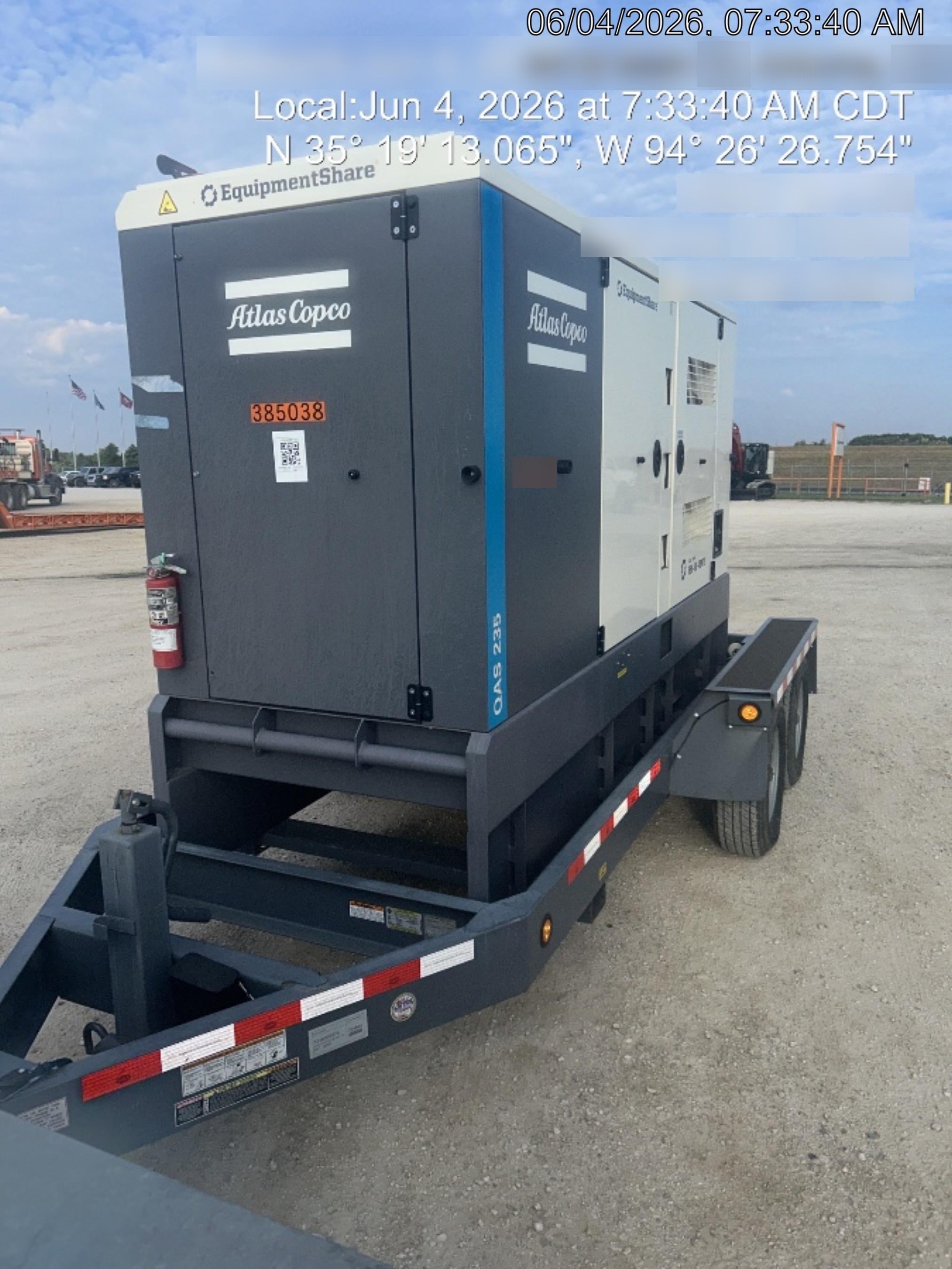2023 ATLAS COPCO QAS 235